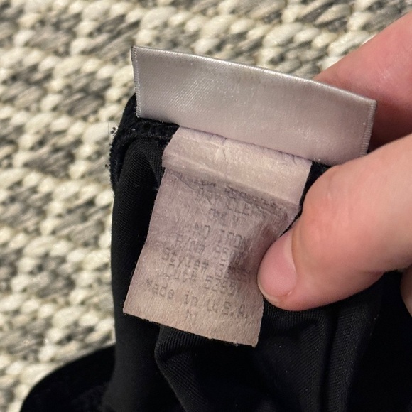 Vintage Velvet Skirt Size Medium Black Y2K Mini Fairy Goth Made in USA - Picture 3 of 6